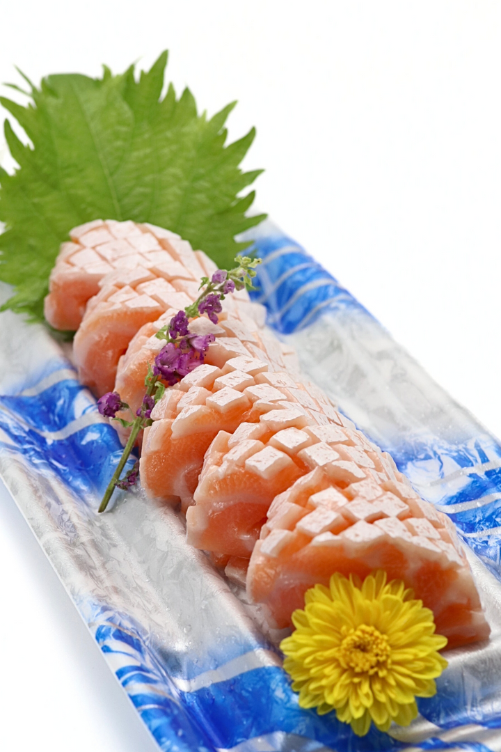 Salmon Belly Sashimi (Sake Harasu)