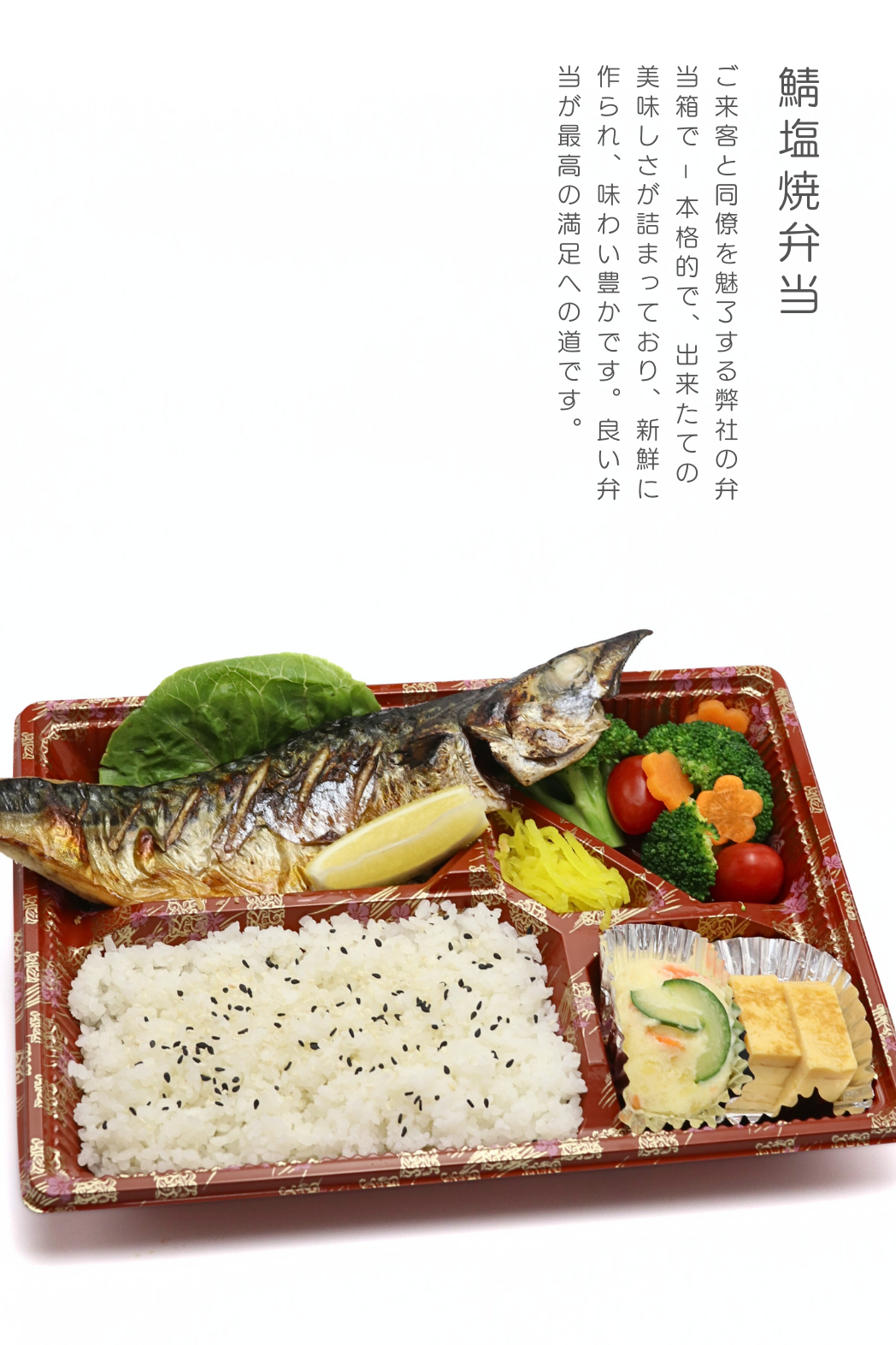 Saba Shioyaki Bento / 鯖塩焼弁当