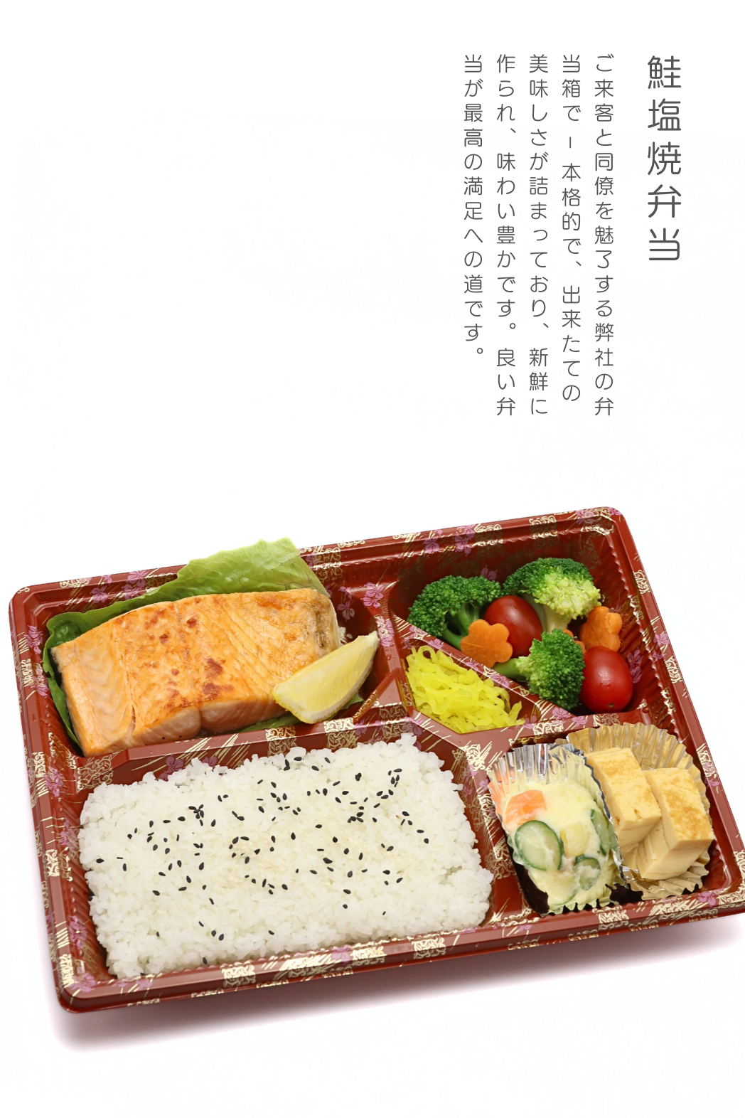 Sake Shioyaki Bento / 鮭塩焼弁当