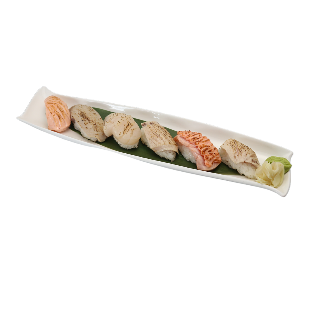 あぶりすし6貫 6 Kinds Aburi Sushi